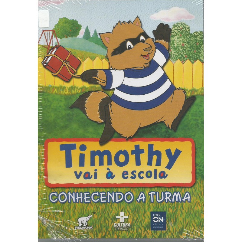 DVD Timothy Vai à Escola Conhecendo A Turma